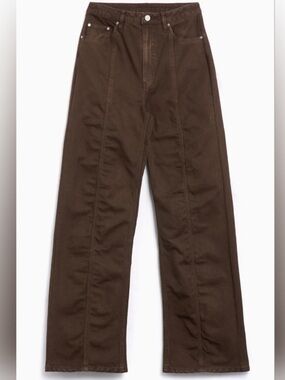 Cactus Jack by Travis Scott Brown Wide-Leg Chinos